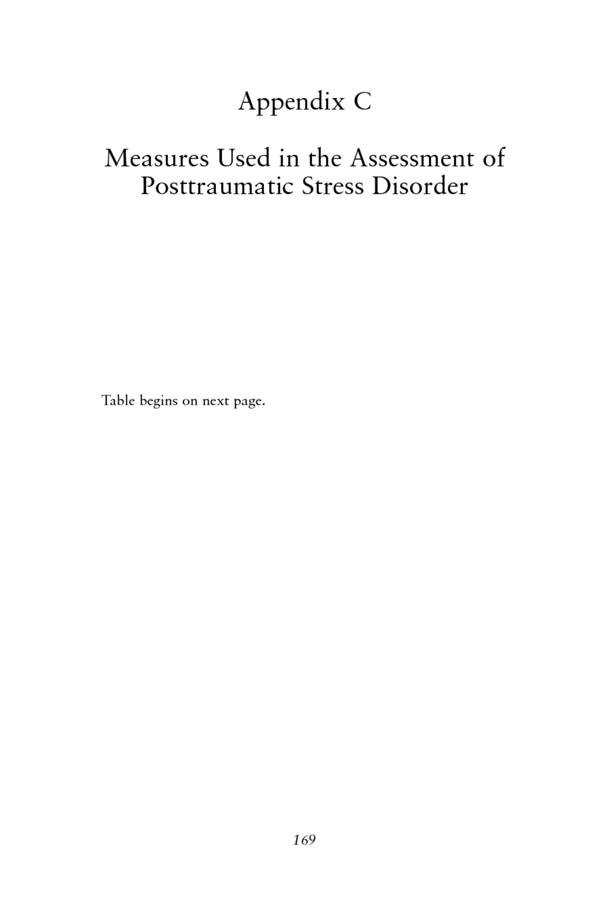 Post traumatic stress disorder term papers
