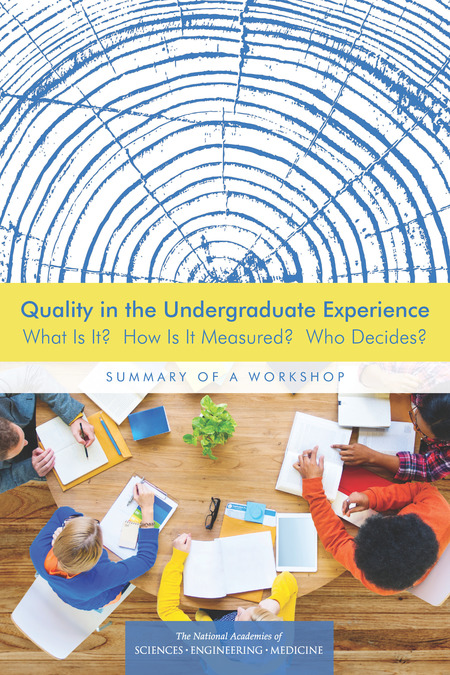 Cover Image: Quality in the Undergraduate Experience