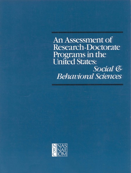 Research-doctorate Programs In The United States: Continuity And Change