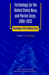 Link to Catalog page for Technology for the United States Navy and Marine Corps, 2000-2035 Becoming a 21st-Century Force: Volume 2: Technology