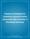 Link to Catalog page for Research Strategies for Assessing Adverse Events Associated with Vaccines: A Workshop Summary