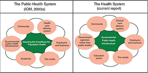 FIGURE 1-1 The health system.