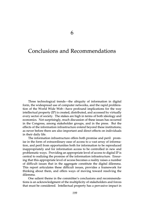 Conclusions recommendations dissertation