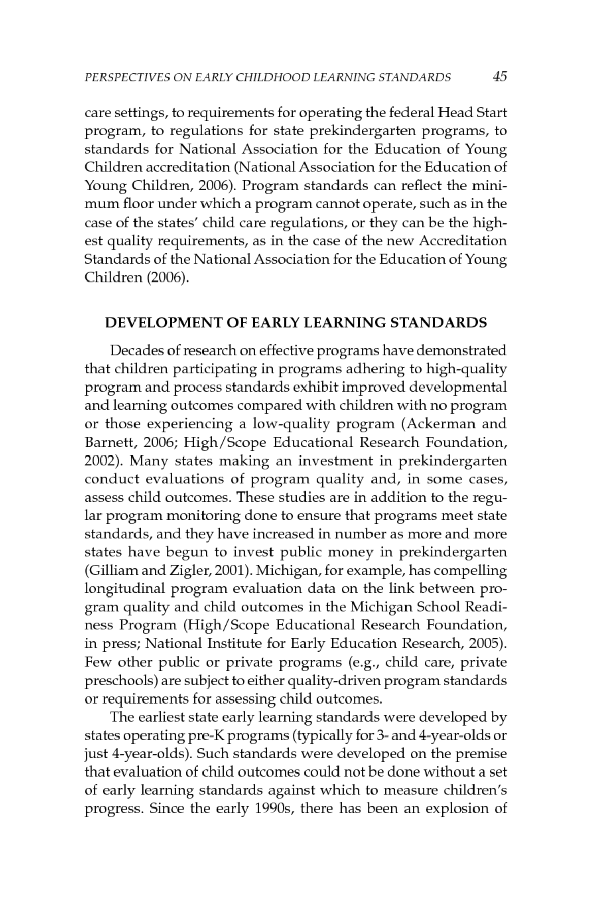 Early childhood education admissions essay