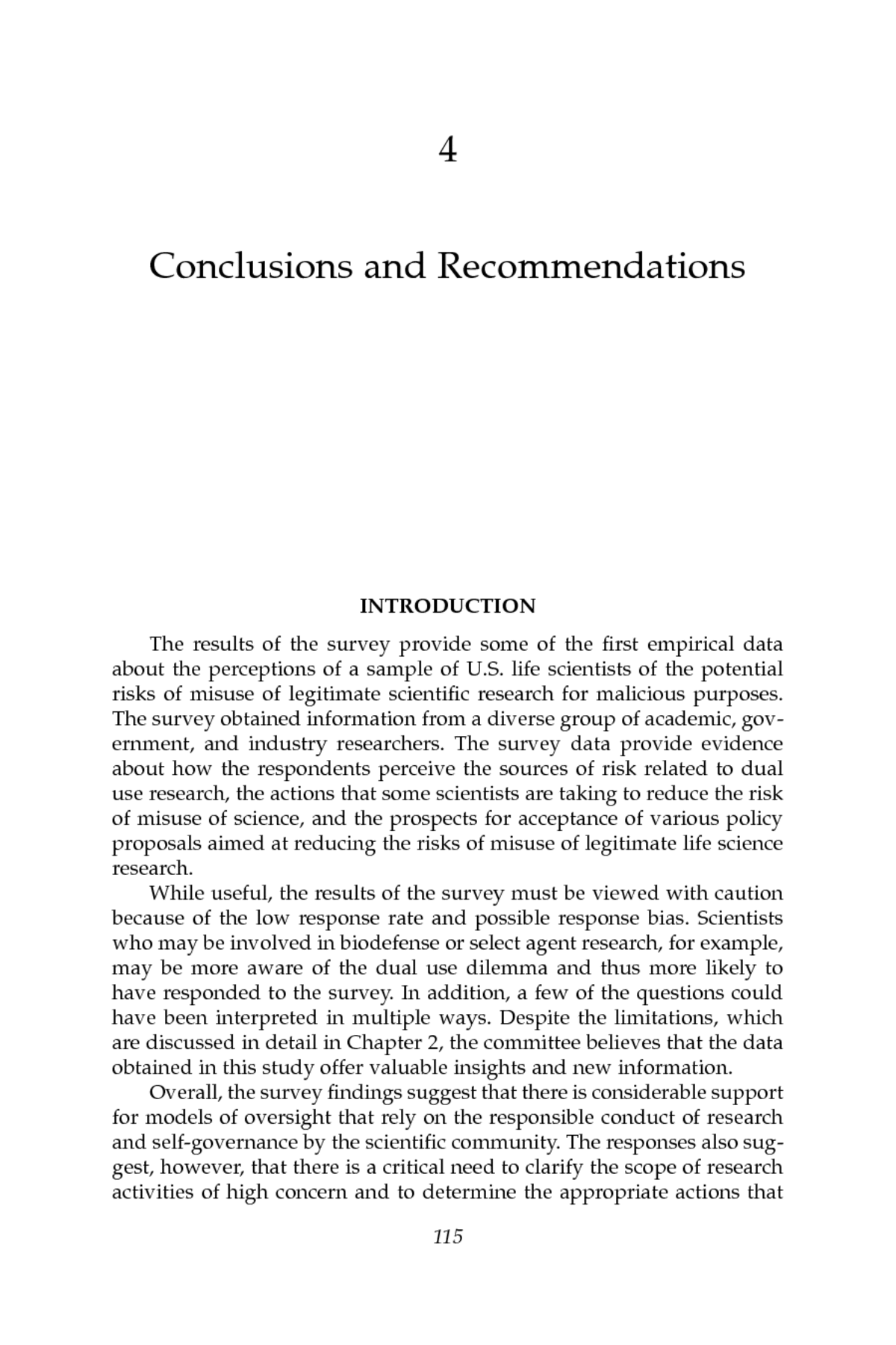 sample conclusion and recommendation in research paper