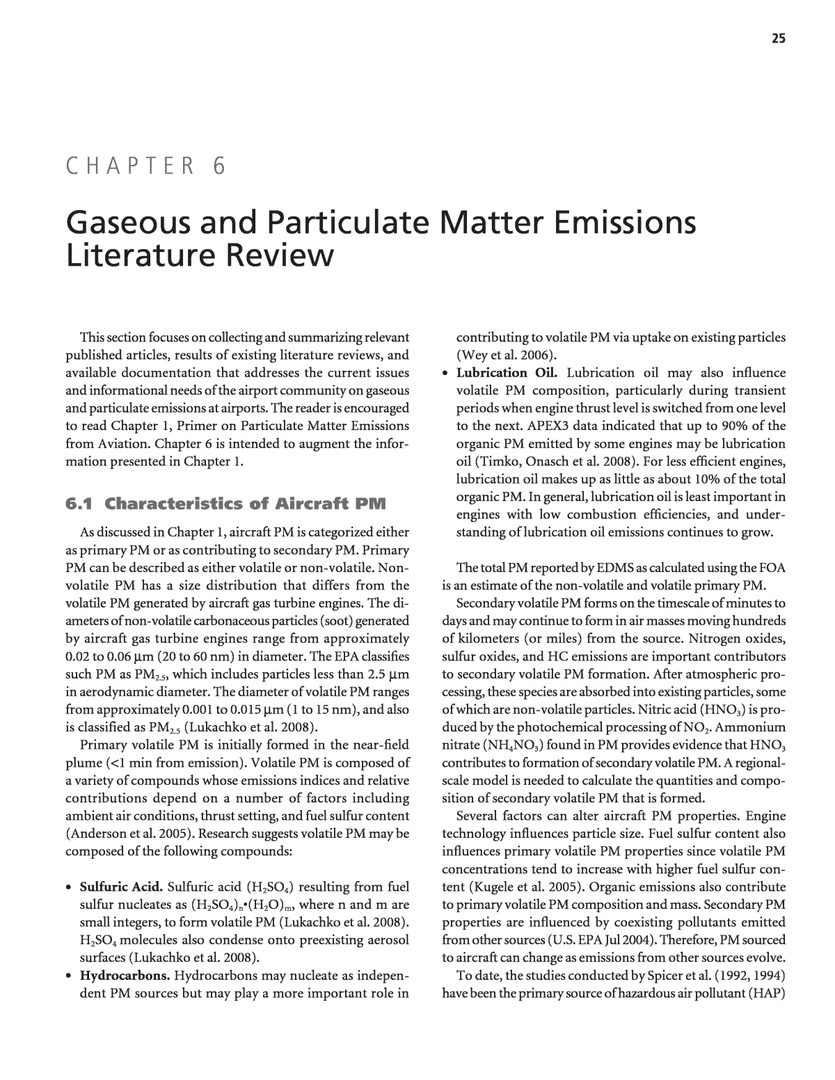 review of existing literature