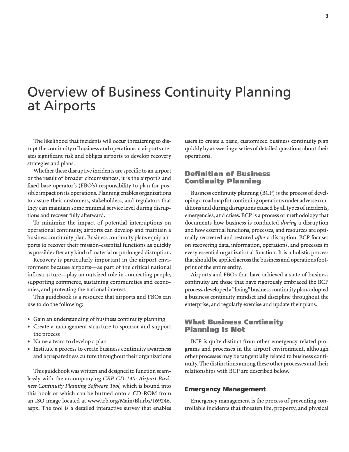 Airport Planning & Regulation