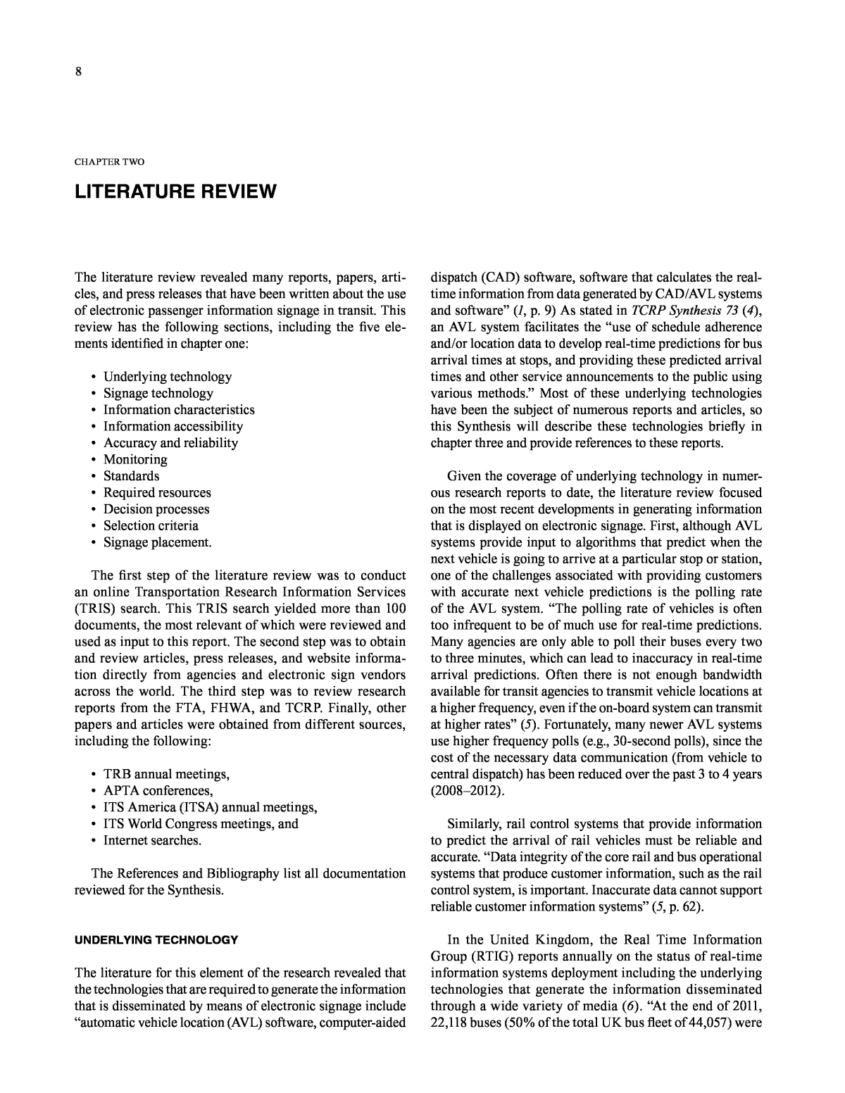 literature review latex template
