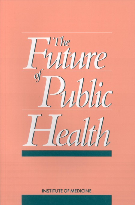 Cover:The Future of Public Health