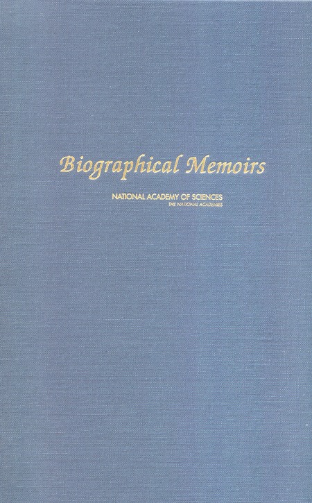 Biographical Memoirs: Volume 85