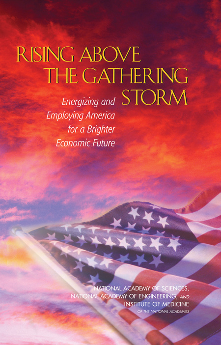 Cover:Rising Above the Gathering Storm: Energizing and Employing America for a Brighter Economic Future