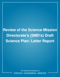 Review of the Science Mission Directorate's (SMD's) Draft Science Plan: Letter Report