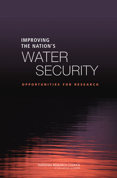 Cover:Improving the Nation's Water Security: Opportunities for Research