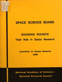 Cover Image: Sounding Rockets
