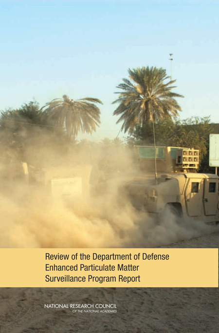 Cover:Review of the Department of Defense Enhanced Particulate Matter Surveillance Program Report