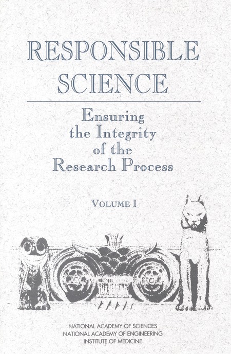 Cover Page: Responsible Science, Vol I