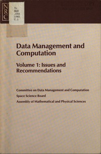 Cover Image: Data Management and Computation