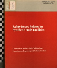 Cover Image: Safety Issues Related to Synthetic Fuels Facilities