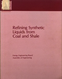 Cover Image: Refining Synthetic Liquids From Coal and Shale
