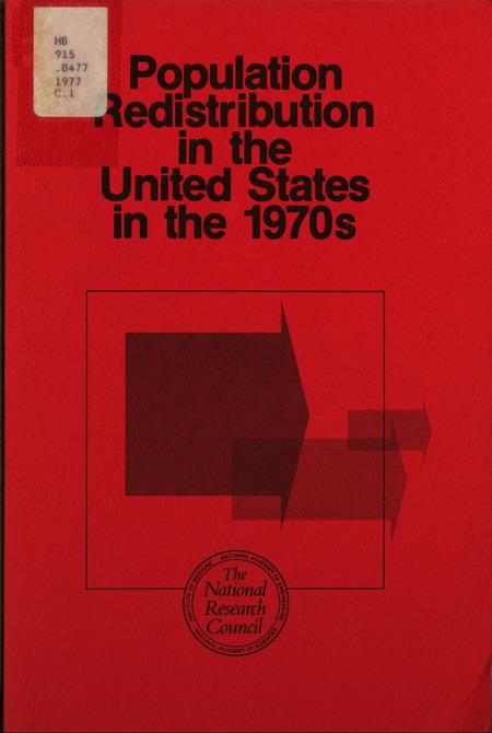 Population Redistribution in the United States in the 1970s