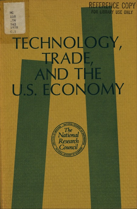 Cover:Technology, Trade, and the U.S. Economy