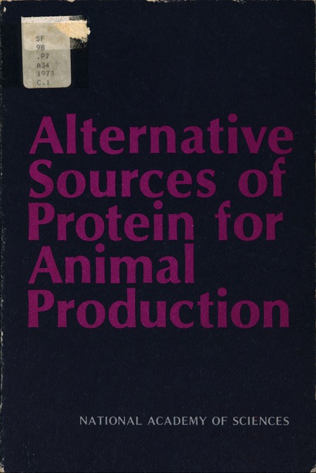 Alternative Sources of Protein for Animal Production: Proceedings of a Symposium