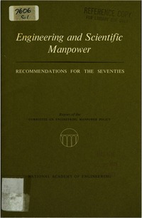 Cover Image: Engineering and Scientific Manpower