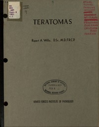 Cover Image: Teratomas
