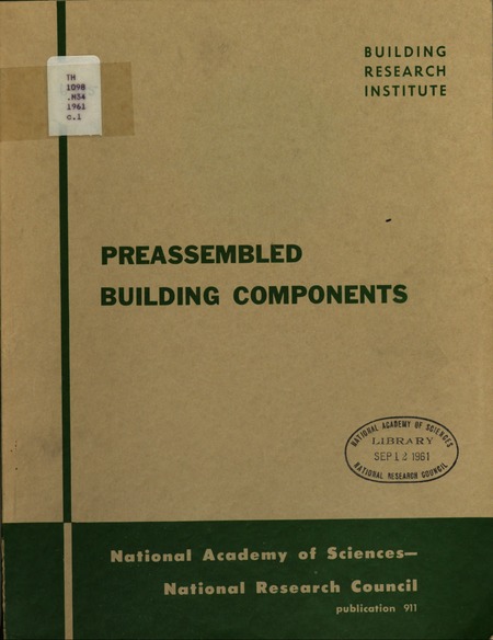 Preassembled Building Components
