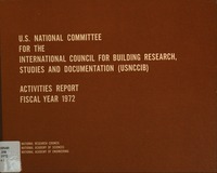 Cover Image: Activities Report