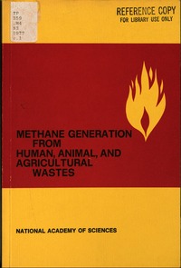 Cover Image: Methane Generation From Human, Animal, and Agricultural Wastes