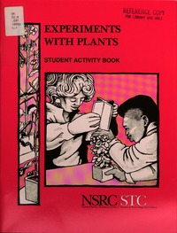 Experiments With Plants: Student Activity Book