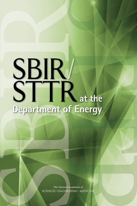 Cover Image: SBIR/STTR at Department of Energy