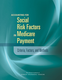 Cover Image: Accounting for Social Risk Factors in Medicare Payment: 