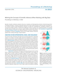 Refining the Concept of Scientific Inference When Working with Big Data: Proceedings of a Workshop—in Brief
