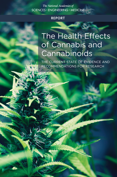 Health Effects of Cannabis - cover photo of report