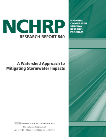 Cover:A Watershed Approach to Mitigating Stormwater Impacts