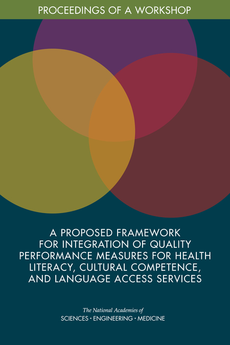 A Proposed Framework for Integration of Quality Performance Measures for Health Literacy, Cultural Competence, and Language Access Services: Proceedings of a Workshop