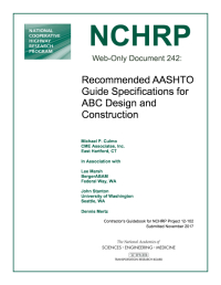 Recommended AASHTO Guide Specifications for ABC Design and Construction