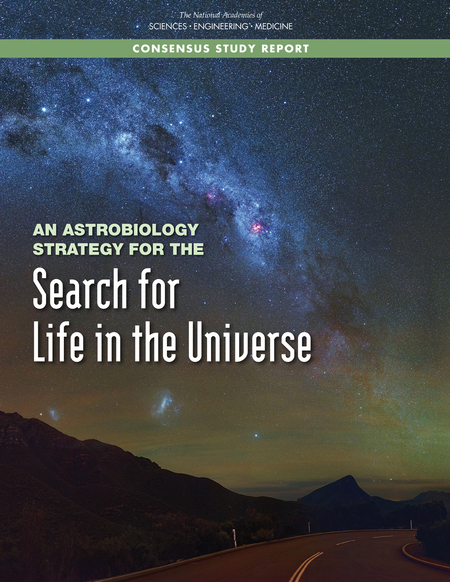 Cover:An Astrobiology Strategy for the Search for Life in the Universe