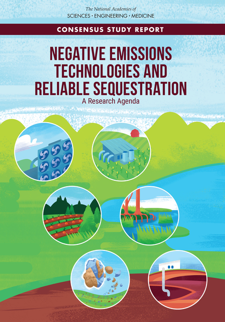 Cover:Negative Emissions Technologies and Reliable Sequestration: A Research Agenda