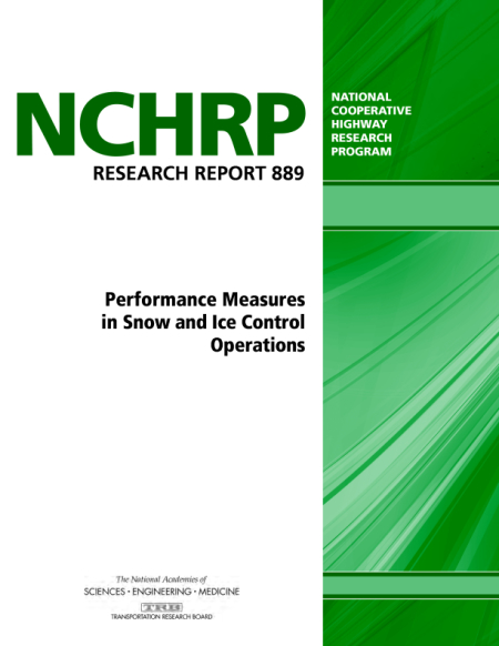 Cover:Performance Measures in Snow and Ice Control Operations