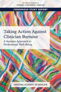 Taking Action Against Clinician Burnout: A Systems Approach to Professional Well-Being