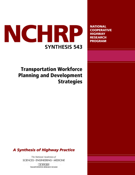Cover:Transportation Workforce Planning and Development Strategies