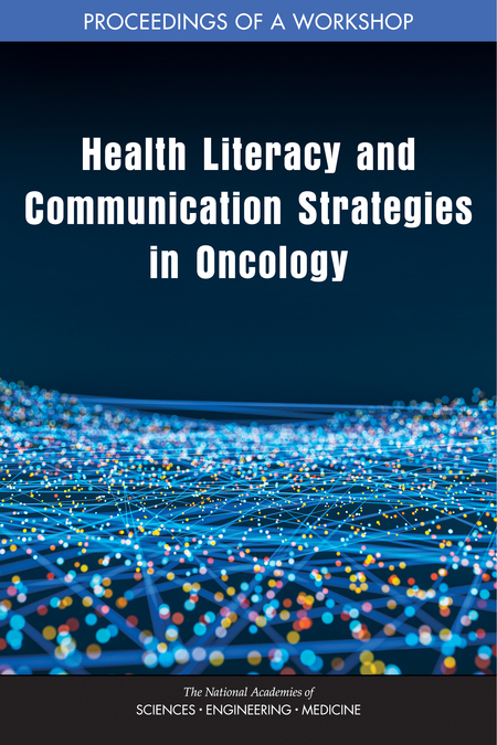 Cover:Health Literacy and Communication Strategies in Oncology: Proceedings of a Workshop