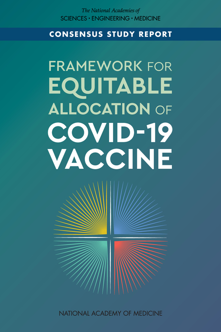 Framework for Equitable Allocation of COVID-19 Vaccine