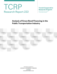 Analysis of Green Bond Financing in the Public Transportation Industry