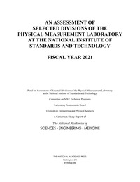 Cover Image: An Assessment of Selected Divisions of the Physical Measurement Laboratory at the National Institute of Standards and Technology