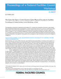 Cover Image: The Gates Are Open: Control System Cyber-Physical Security for Facilities