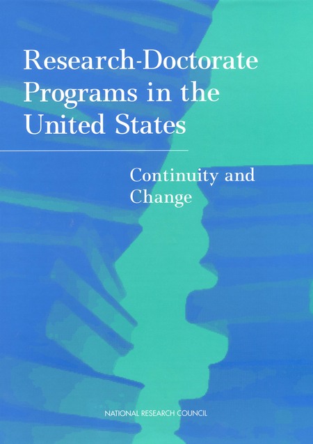 Research Doctorate Programs in the United States: Continuity and Change
